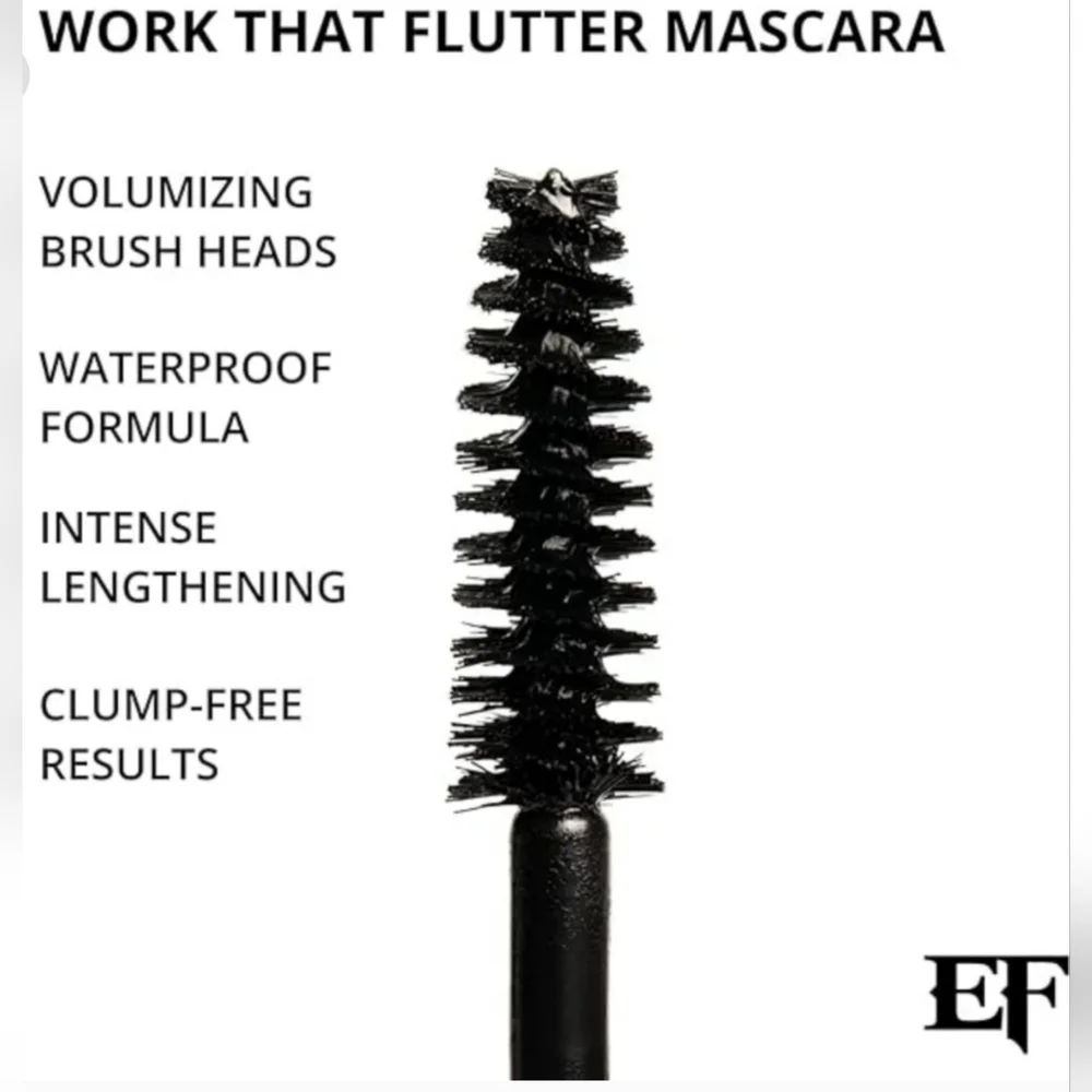 EDDIE FUNKHOUSER ALL EYE NEED Set: Mascara & Eyeliner Trio NEW